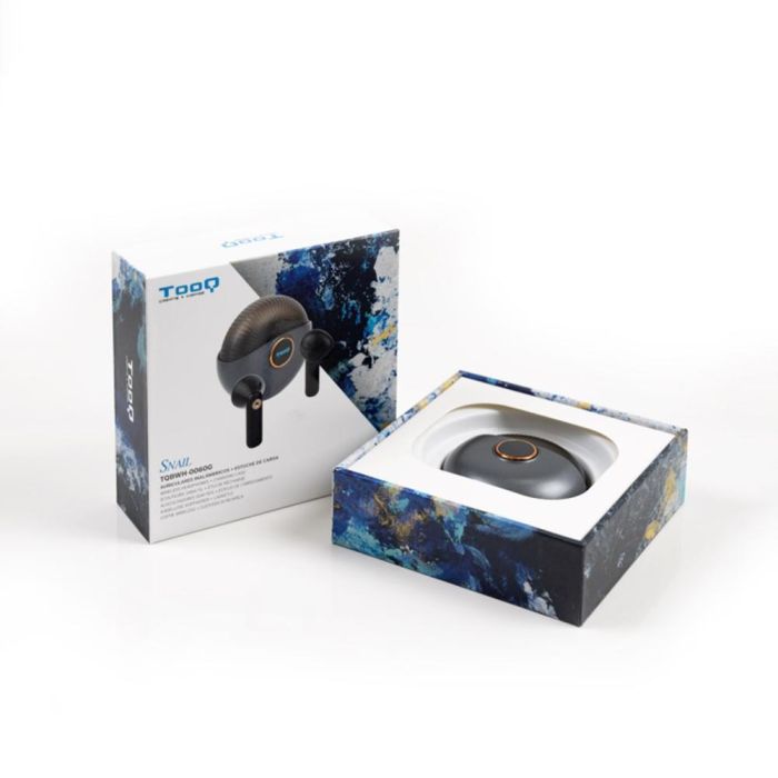 Tooq Auriculares Tqbwh - 0060 Inalámbricos Bluetooth 5.3 Intraurales con Micrófono, Estuche de Carga, Gris/Negro 2 Tooq Auriculares Tqbwh - 0060 Inalámbricos Bluetooth 5.3 Intraurales con Micrófono, Estuche de Carga, Gris/Negro 2
