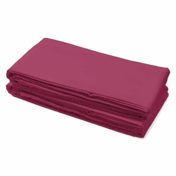 Lovely Home LOV3701393716062 Sábana Encimera 100% algodón 1 persona 180x290 cm Fucsia
