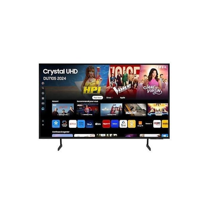 Samsung TU43DU7105 Televisor Crystal UHD 43" 4K Ultra HD Smart TV con Tizen, WiFi, HDR y Gaming Hub 2024 Samsung TU43DU7105 Televisor Crystal UHD 43" 4K Ultra HD Smart TV con Tizen, WiFi, HDR y Gaming Hub 2024