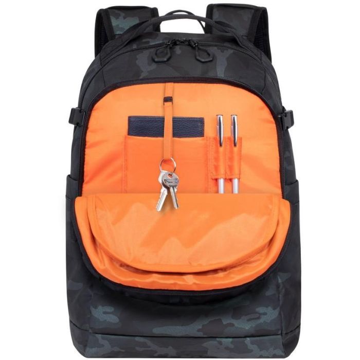 Riva NB Rucksack Sherwood 15,6"10,5" 28L grau camo 7631 9