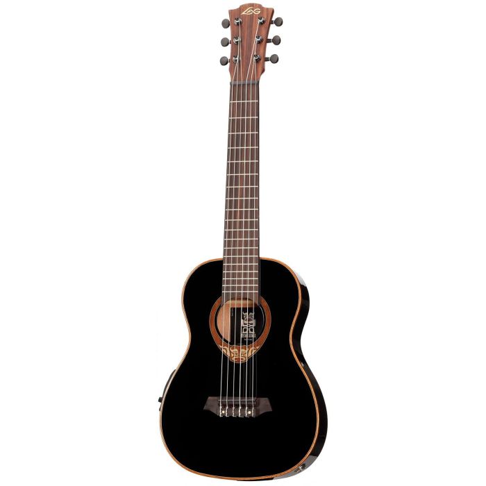 Guitarra Lag Tiki Uku A/E Con Fondo Arqueado Lag 2