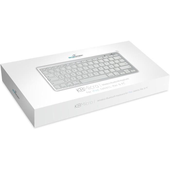 Teclado Blutooth - BLUESTORK - compatible con MAC, PC y tableta - - KB-MINI-MAC / FR 4