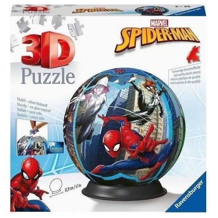 Puzzle 3D Bola 72p - Spider-man