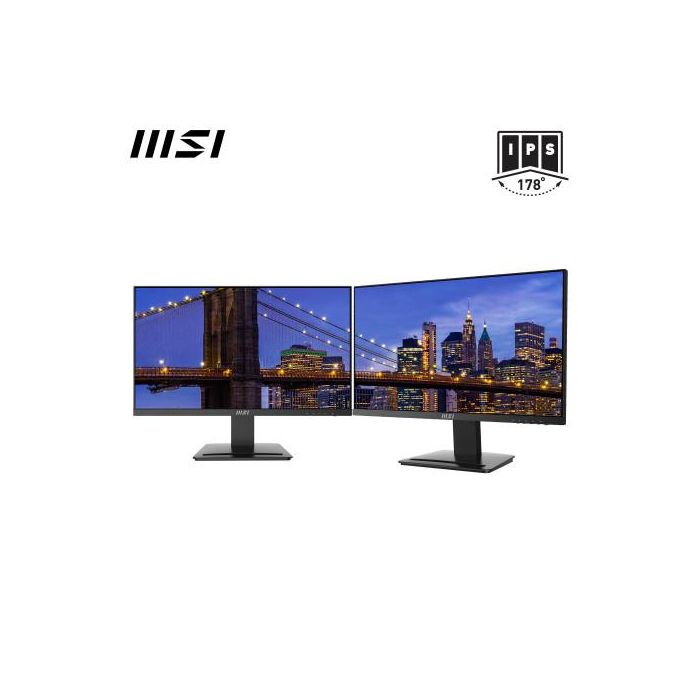 MSI 9S6-3PB5CH-047 Pantalla para PC MP243X de 23.8" Full HD Negro MSI 9S6-3PB5CH-047 Pantalla para PC MP243X de 23.8" Full HD Negro