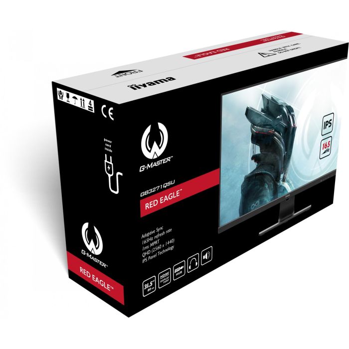 Iiyama GB3271QSU-B1 Monitor Gaming 32" G-MASTER QHD 2560x1440 1ms 165Hz FreeSync Premium 3 Iiyama GB3271QSU-B1 Monitor Gaming 32" G-MASTER QHD 2560x1440 1ms 165Hz FreeSync Premium 3