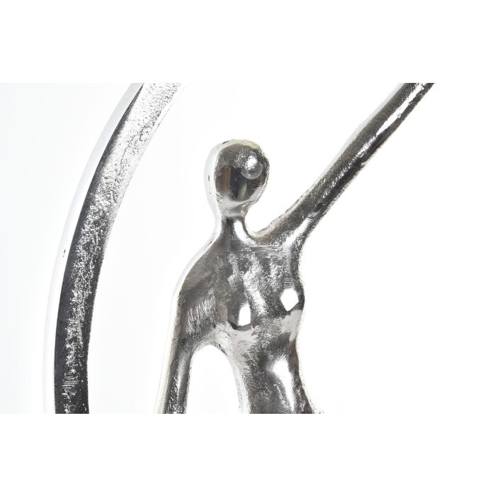 DKD Home Decor Figura Decorativa Moderna de Aluminio Plateado con Detalles de Pareja 11 x 36 x 34 cm 1 DKD Home Decor Figura Decorativa Moderna de Aluminio Plateado con Detalles de Pareja 11 x 36 x 34 cm 1