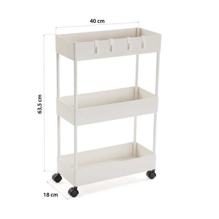 Estantería de Baño Versa Skuvoy 18 x 90 x 40 cm 1 Estantería de Baño Versa Skuvoy 18 x 90 x 40 cm 1