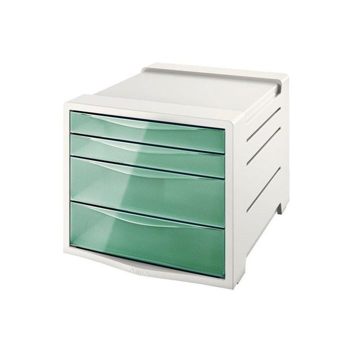 Modulo Cajones Esselte 4 Cajones Colour Breeze Verde