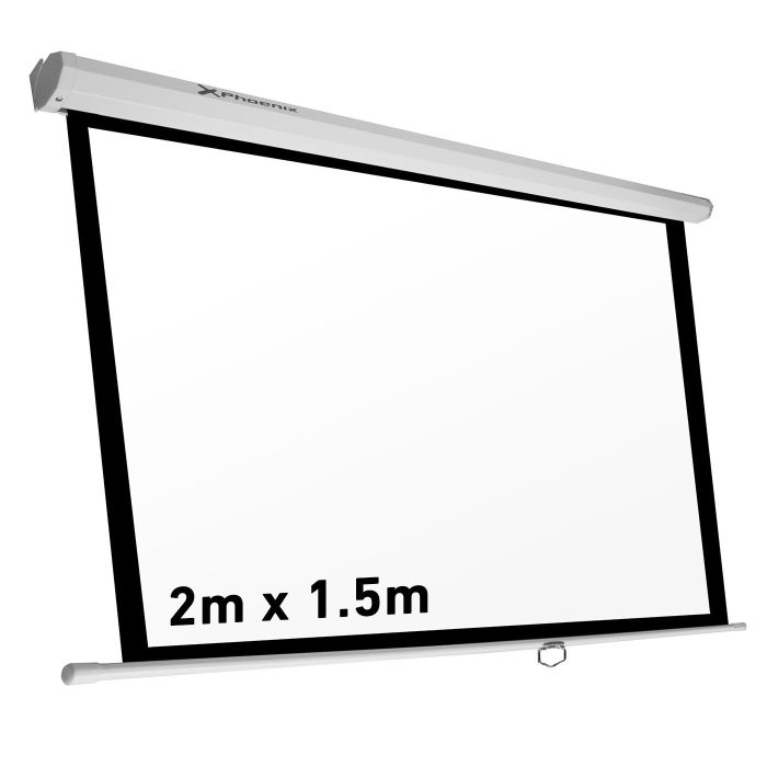 Pantalla Manual Videoproyector Pared Y Techo 2 Pantalla Manual Videoproyector Pared Y Techo 2
