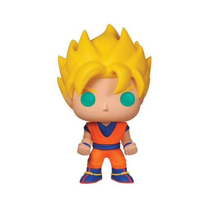 Funko Figura POP Dragon Ball Z Super Saiyan Goku, 10cm, de Vinilo