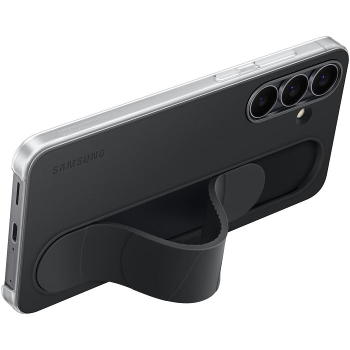 SAMSUNG Standing Grip Cover para Galaxy S25 FE, Negro 3