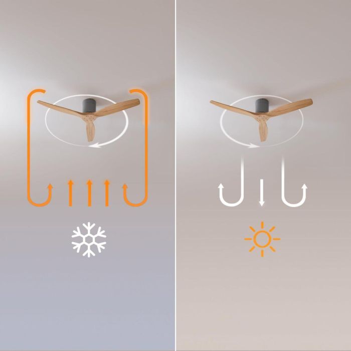 Ventilador de Techo Cecotec Aero 5400 Classic 40 W Ø 132 cm Metal Madera 2