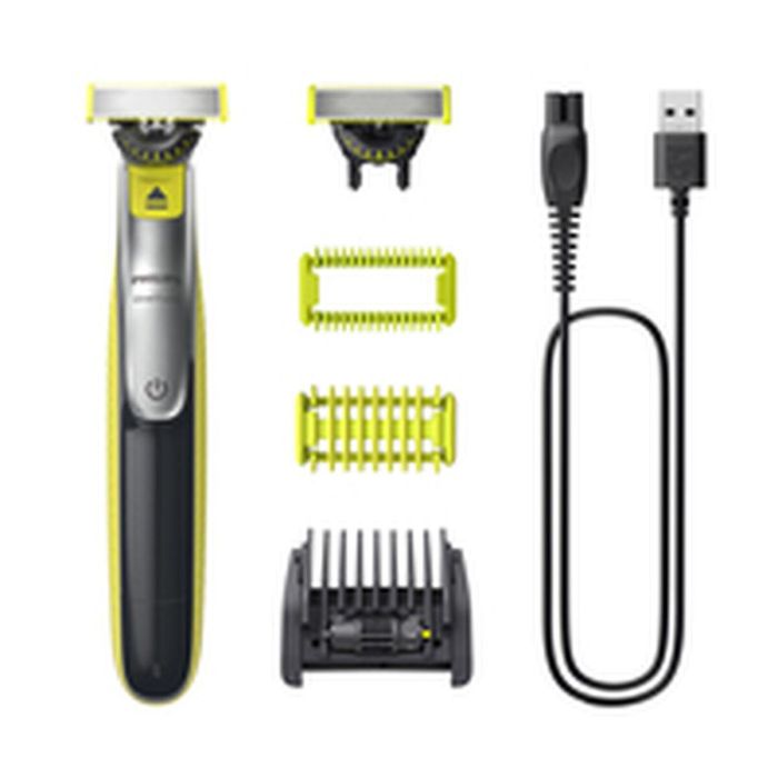 Philips QP2834/23 OneBlade 360 Recortadora, Perfiladora y Afeitadora, Uso en Seco y Húmedo, Batería 60 min, Verde/Gris 24 Philips QP2834/23 OneBlade 360 Recortadora, Perfiladora y Afeitadora, Uso en Seco y Húmedo, Batería 60 min, Verde/Gris 24