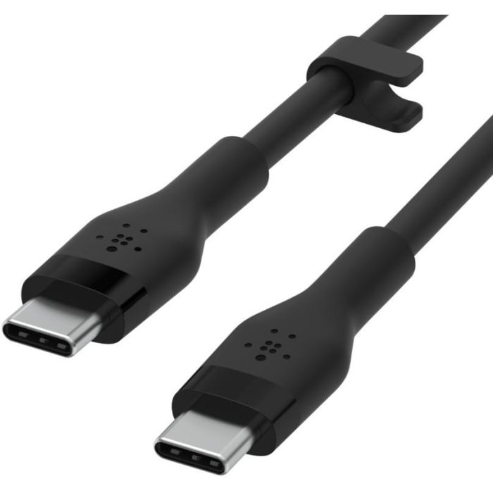 Cable USB C Belkin BOOST↑CHARGE Flex Negro 1 m 3 Cable USB C Belkin BOOST↑CHARGE Flex Negro 1 m 3
