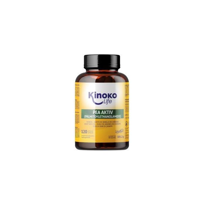 Pea  Aktiv (Palmitoiletanolamida) + Aceite De Semilla De Cañamo 120 Cap.