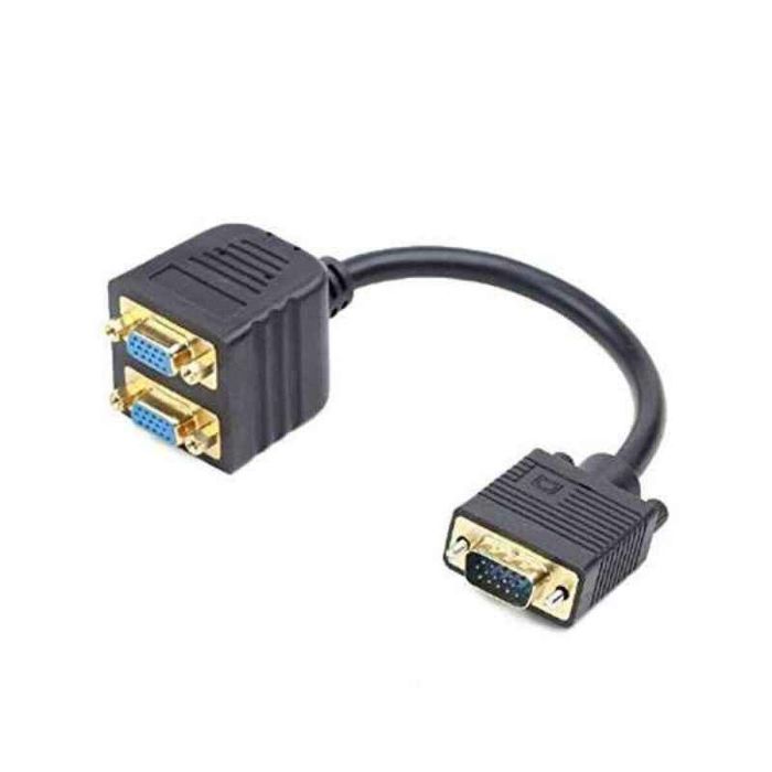 Cable S-VGA Divisor GEMBIRD CC-VGAX2-20CM (20 cm) Cable S-VGA Divisor GEMBIRD CC-VGAX2-20CM (20 cm)