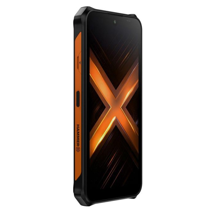 Hammer Energy X2 5G Smartphone Rugerizado 6" HD+ 6GB+128GB IP69 MIL-STD-810H Dual SIM Android 15 Negro-Naranja 5