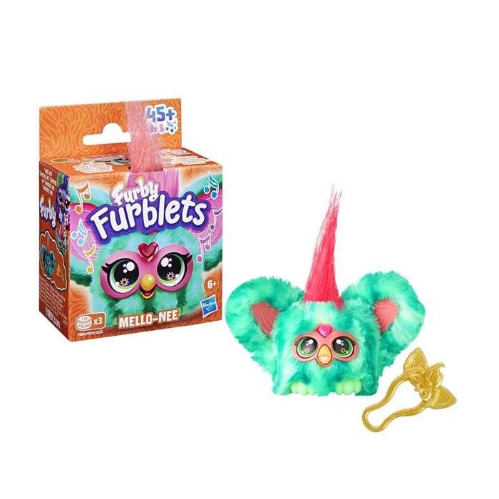 Furby furblets peluche musical 12 cm con más de 45 sonidos y canciones ¡interactúan con furby! - modelos surtidos 23 Furby furblets peluche musical 12 cm con más de 45 sonidos y canciones ¡interactúan con furby! - modelos surtidos 23