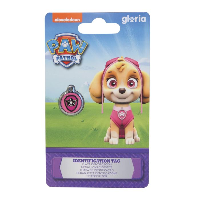 Pawpatrol Placa Identificacion Skye S Acero Inoxidable Esmaltado 1