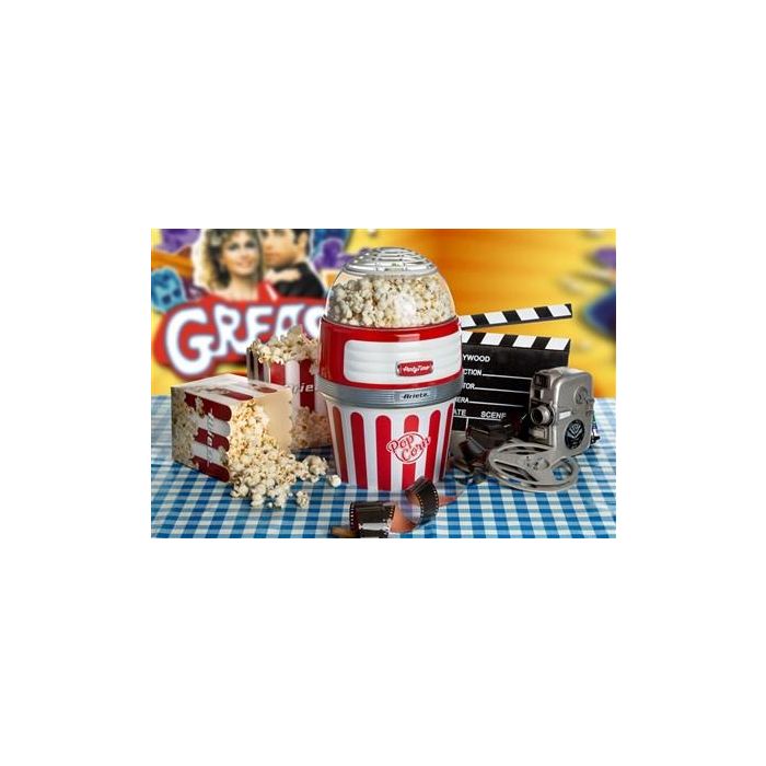 Ariete 2957 MÁQUINA DE PALOMITAS PARTY TIME BIG POPPER ROJA Máquina de palomitas de diseño retro años 50, natural y libre de grasas 8 Ariete 2957 MÁQUINA DE PALOMITAS PARTY TIME BIG POPPER ROJA Máquina de palomitas de diseño retro años 50, natural y libre de grasas 8