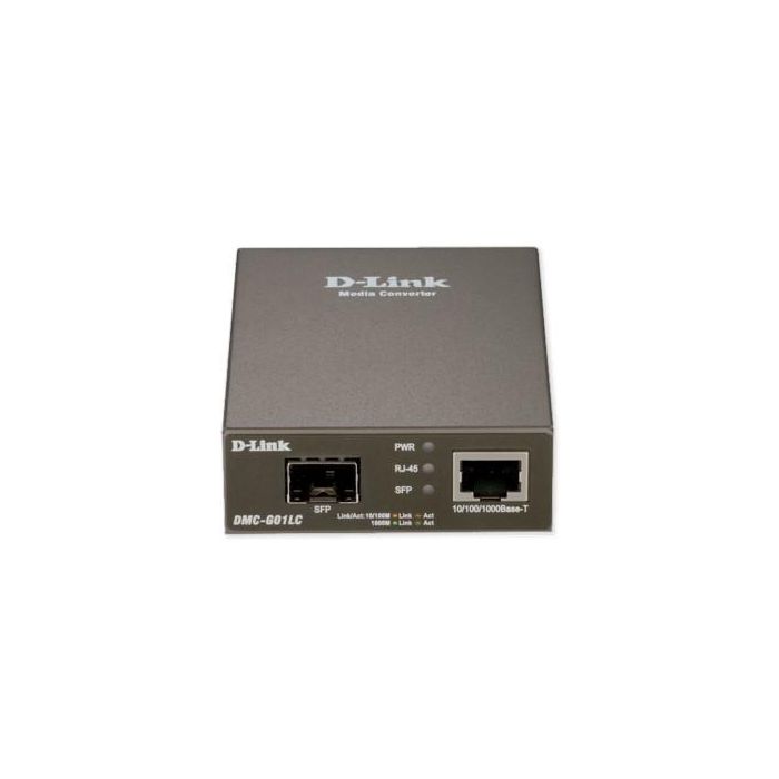 D-Link Convertidor Fibra RJ45 a SFP, Gigabit Ethernet, 10/100/1000 Mbit/s 2