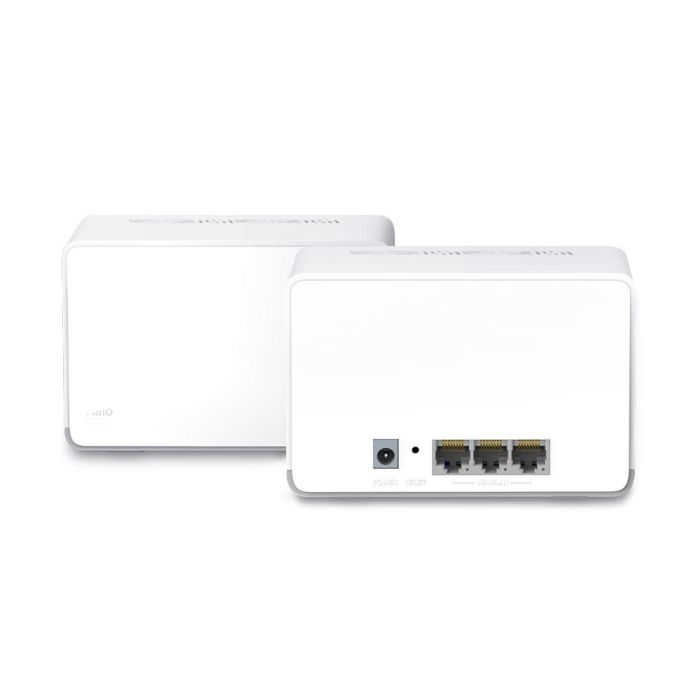 Mercusys HALO H70X (2-PACK) sistema Wi-Fi Mesh (Wi-Fi en malla) Doble banda (2,4 GHz / 5 GHz) Wi-Fi 6 (802.11ax) Blanco 3 Interno 1 Mercusys HALO H70X (2-PACK) sistema Wi-Fi Mesh (Wi-Fi en malla) Doble banda (2,4 GHz / 5 GHz) Wi-Fi 6 (802.11ax) Blanco 3 Interno 1