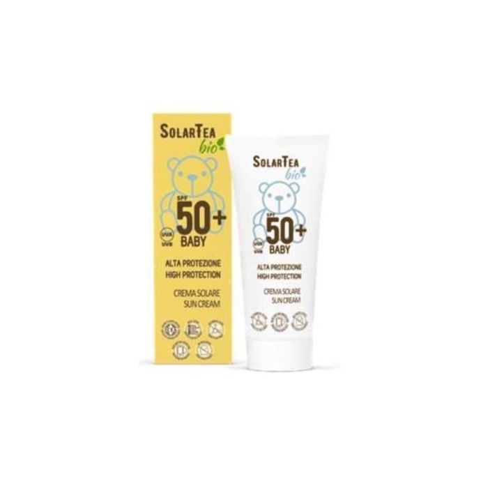 Solar Tea Crema Solar Protección Alta SPF50+ Bebés y Piel Sensible BIO 100ml