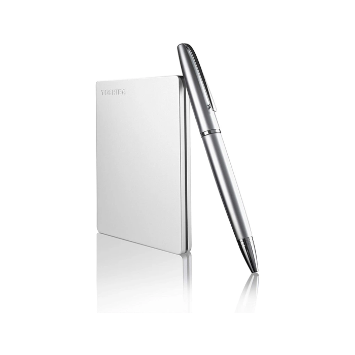 Toshiba Disco Duro Externo Canvio Slim 2TB Plata TOS4260557510698 6 Toshiba Disco Duro Externo Canvio Slim 2TB Plata TOS4260557510698 6