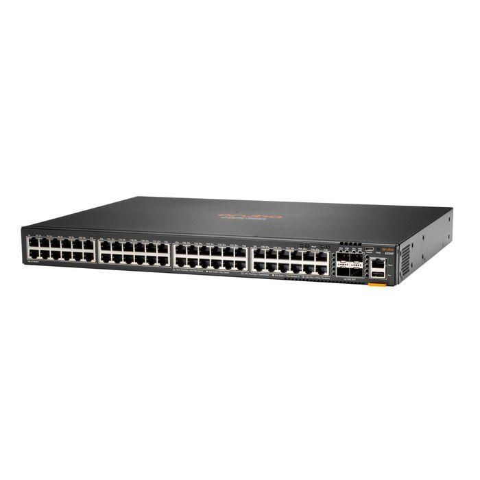 Hewlett Packard Enterprise Aruba 6300F Switch de 48 Puertos 1GbE y 4 Puertos SFP56 1 Hewlett Packard Enterprise Aruba 6300F Switch de 48 Puertos 1GbE y 4 Puertos SFP56 1