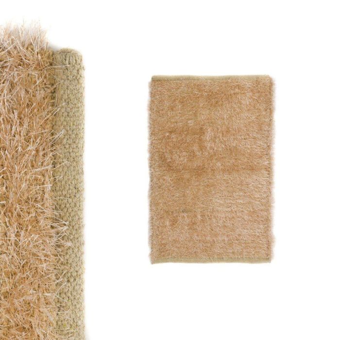 Alfombra SHAGGY Beige 50 x 80 x 2 cm