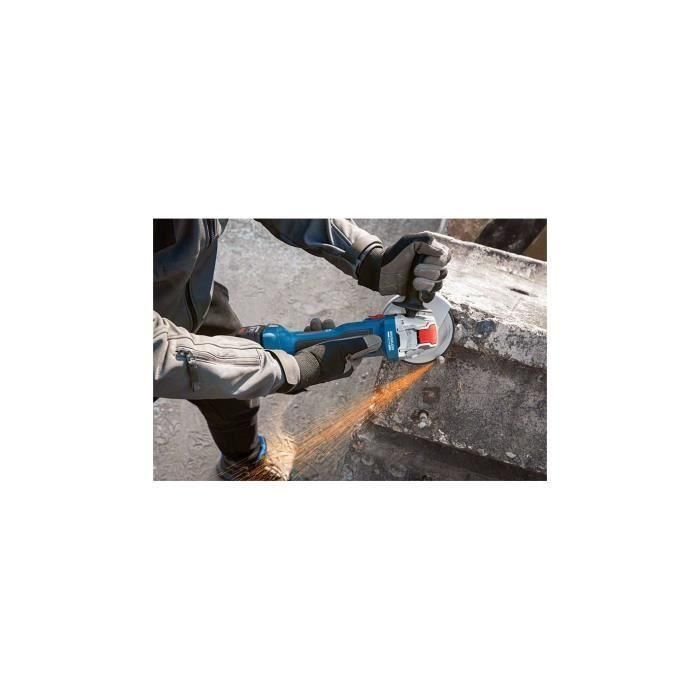 Grinder de esquina profesional de Boch + 2 4Ah baterías 2 Grinder de esquina profesional de Boch + 2 4Ah baterías 2