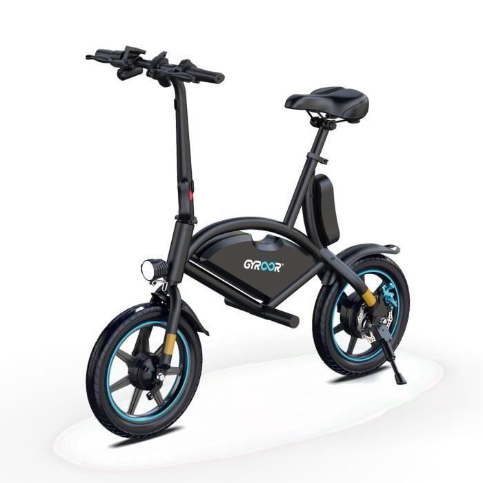 Bicicleta eléctrica de equilibrio - GYROOR - C147 - 36 V/7,8 Ah - 350 W - 14 pulgadas - Aplicación móvil - Soporte para teléfono Bicicleta eléctrica de equilibrio - GYROOR - C147 - 36 V/7,8 Ah - 350 W - 14 pulgadas - Aplicación móvil - Soporte para teléfono