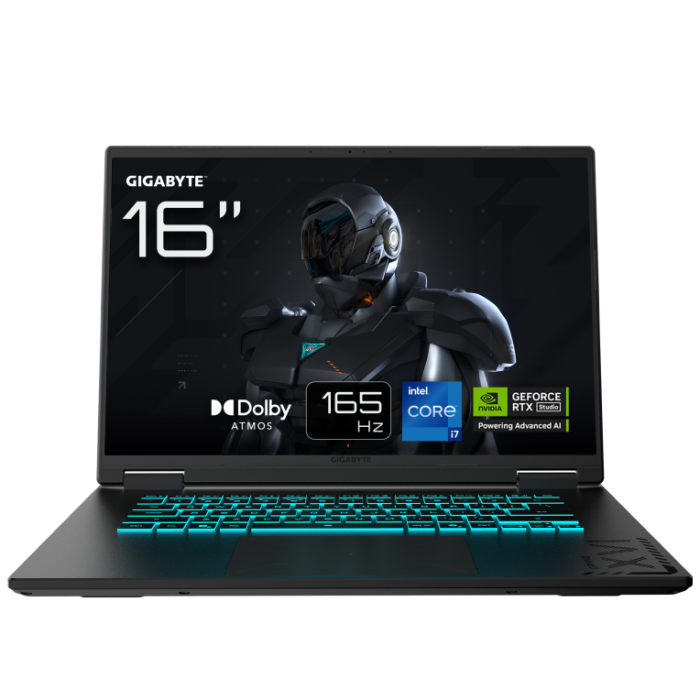 GIGABYTE A16 CVHI3ES894SD Portátil Gaming 16" WUXGA Intel i7-13620H RTX 5060 32GB RAM 1TB SSD FreeDOS Negro