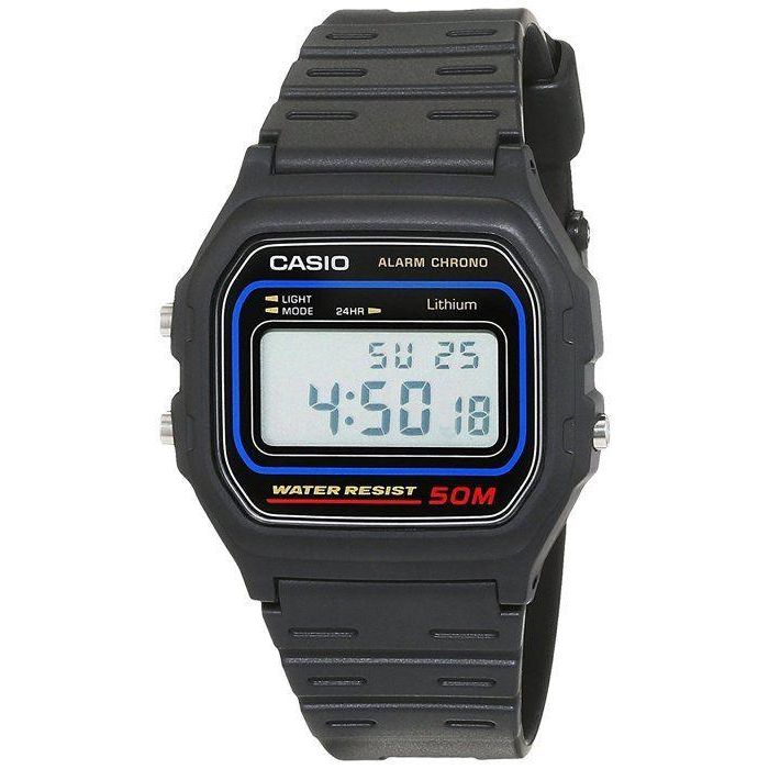 Reloj cronógrafo para mujer CASIO W-59-1VQES