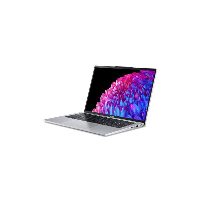 Acer Swift Sfg14-73-720G Intel Core Ultra 7 155H Portátil 35,6 Cm (14") 2.8K 16 Gb Lpddr5X-Sdram 512 Gb Ssd Wi-Fi 6 (802.11Ax) Windows 11 Home Plata 3