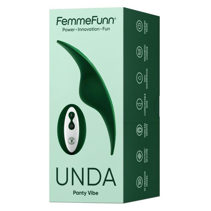 Vibrador FemmeFunn Thrust Verde 1 Vibrador FemmeFunn Thrust Verde 1