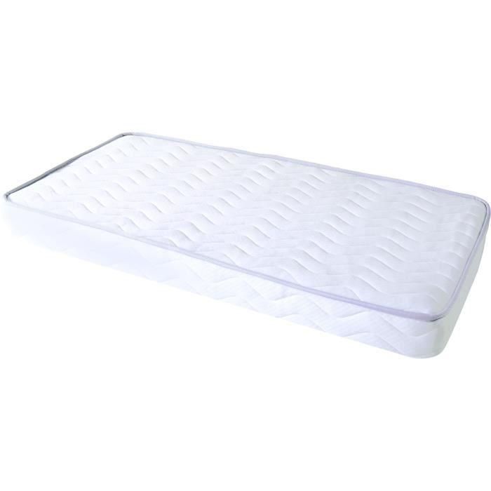 Tineo Colchón Climatizado Reversible Doble Cara Invierno/Verano 60x120x10 con Protecciones Antiácaros, Antibacteriano y Antimoho 3 Tineo Colchón Climatizado Reversible Doble Cara Invierno/Verano 60x120x10 con Protecciones Antiácaros, Antibacteriano y Antimoho 3
