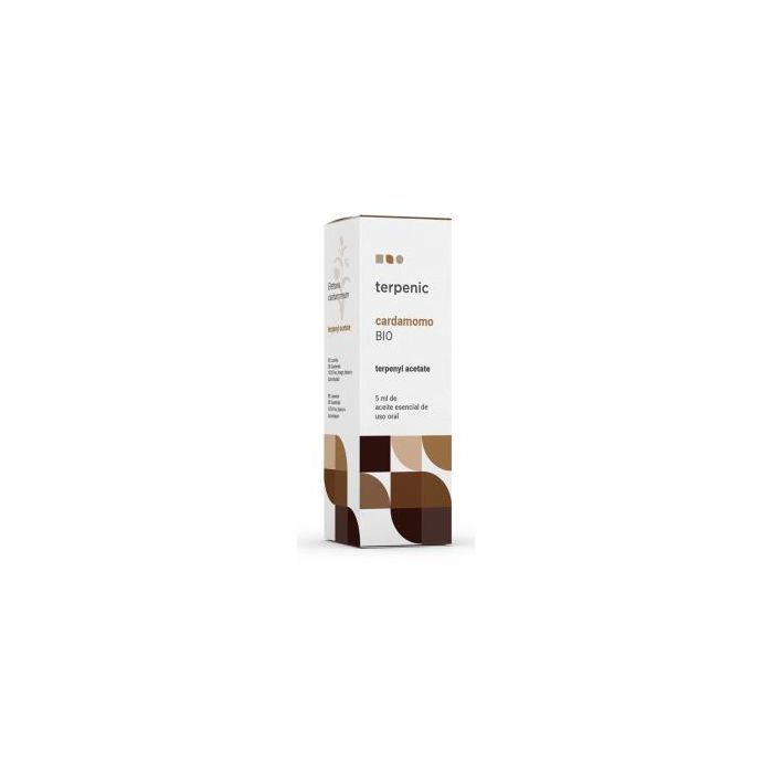 Cardamomo Aceite Esencial Alimentario Bio 5Ml.