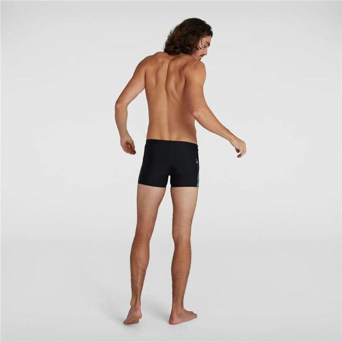 Bañador Hombre Speedo Allover V-Cut Aquashort Negro 5 Bañador Hombre Speedo Allover V-Cut Aquashort Negro 5