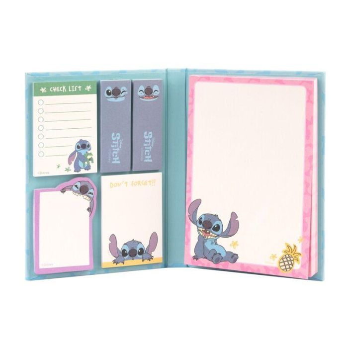 Cuaderno notas adhesivas Stitch Disney 0 Cuaderno notas adhesivas Stitch Disney 0