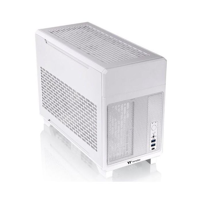Thermaltake TR100 Mini Tower PC Mini-ITX Blanco "Snow" con USB 3.2 y Filtro Antipolvo para Gaming 2 Thermaltake TR100 Mini Tower PC Mini-ITX Blanco "Snow" con USB 3.2 y Filtro Antipolvo para Gaming 2
