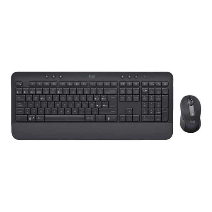 Logitech Signature MK650 Combo Teclado y Ratón Inalámbrico SilentTouch Logi Bolt, Reposamanos, Larga Duración, Empresas