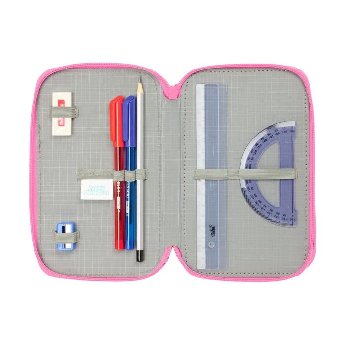 Plumier Triple Gabby's Dollhouse Confetti Rosa Turquesa 12,5 x 19,5 x 5,5 cm 37 Piezas 1 Plumier Triple Gabby's Dollhouse Confetti Rosa Turquesa 12,5 x 19,5 x 5,5 cm 37 Piezas 1