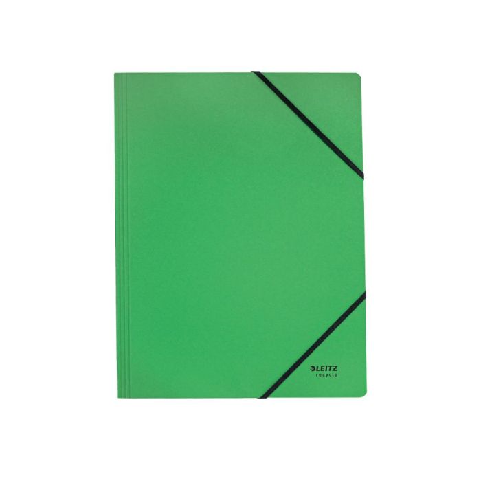 Carpeta Leitz Recycle Gomas Din A4 Carton Reciclable 100% Verde 1