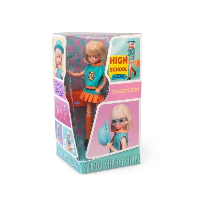 Famosa Muñeca Chabel High School 25 cm con Maletín - Temática Universidad, Edad 3-6 años 4 Famosa Muñeca Chabel High School 25 cm con Maletín - Temática Universidad, Edad 3-6 años 4
