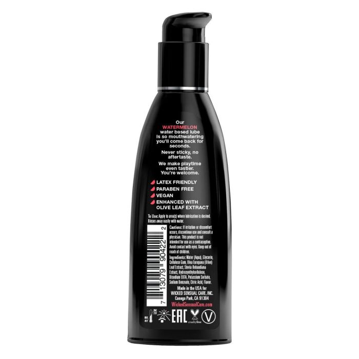 Lubricante Wicked Sensual Care Sandía 60 ml 1