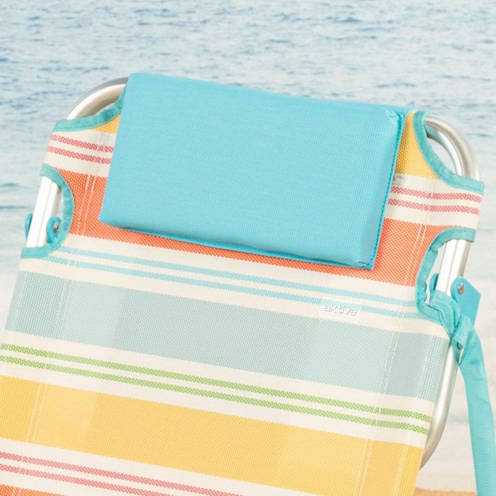 Silla de Playa Aktive 48 x 75 x 48 cm (2 Unidades) 2 Silla de Playa Aktive 48 x 75 x 48 cm (2 Unidades) 2