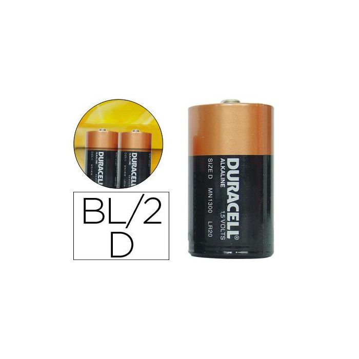 Duracell Plus Power Lr20-Mn1300 Pilas