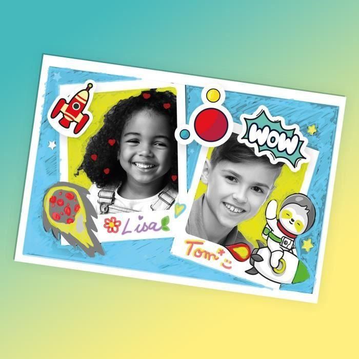 PHOTO CREATOR - Cámara de impresión instantánea junior - Tema cohetes - CLK 011 - Canal Toys 2 PHOTO CREATOR - Cámara de impresión instantánea junior - Tema cohetes - CLK 011 - Canal Toys 2