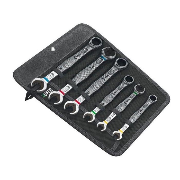 Wera Joker Set 6-tlg. Maul-Ringratschenschlssel-Satz 0 Wera Joker Set 6-tlg. Maul-Ringratschenschlssel-Satz 0